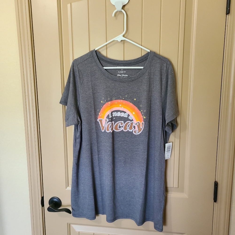 Torrid tee...Need a Vacay??? Perfect tee for it!
